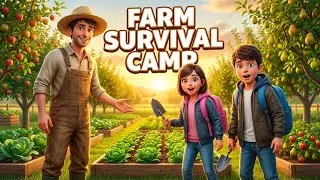 Farm Survival Camp for City Kids | Helen Survival – Realistic 3D Countryside Movie