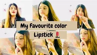 My Favourite lipstick color |Mix Two Color Lipstick |Beauty tutorial