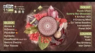 Tobias Bassline - At The Block Tel Aviv [Goa Trance Mix 11.01.2018]