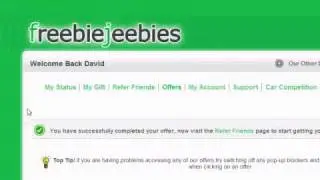 Freebiejeebies Proof Video Part1