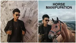 Horse manipulation | instagram viral editing reels