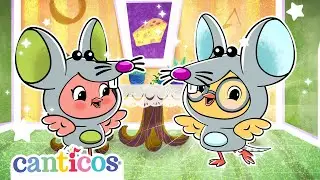 🐀Five Little Mice🐀Itsy Bitsy Spider🕷️ Animal Songs For Kids |Canticos Nursery Rhymes & Kids Songs