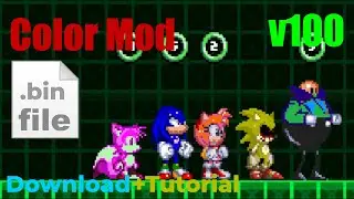 Mod skin colors | Sonic.exe The Disaster 2D Remake | v100 | TD2DR