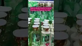 Bath & Body Works: Preview of Semi Annual Sale Floorset