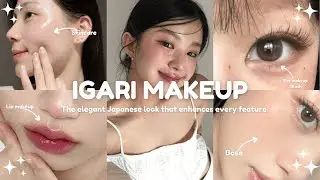 IGARI MAKEUP TUTORIAL 🎀 | Soft Japanese Look 💗✨️