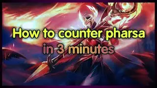 How to counter pharsa in 3 mins l Guide l Mobile Legends l