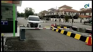 GV - MAG Barrier Gate with Traffic Detector Radar Sensor