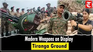 Army showcases weapons at Tiranga Ground, NCC cadets explore arms in Western Command exhibition