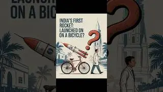 India&rsquo;s First Rocket Launch Carried on a Bicycle!