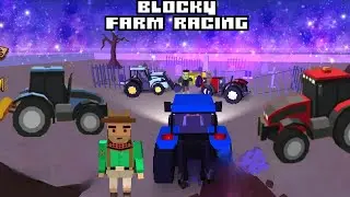 Blocky Farm Racing & Simulator: Deadly Zone Near the Ranch | Creepy Granny Destroyed the Fields