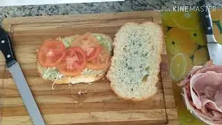 Sanduche de Pernil