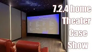 XYSCREEN 4K WOVEN Acoustic Transparent Screen Case Show