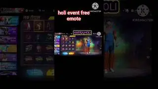 holi event how to free emote claim #holiff #freefirefacts 🤙