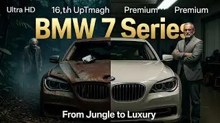BMW 7 Series Abandoned in Jungle 🌿 | Full Restoration From Rust to Luxury (ASMR)