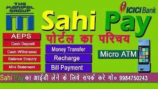 Sahi Pay ICICI Portal Introduction | how to use Sahi pay Portal | easy to use |  Super Fast Portal