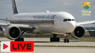 🔴Live Frankfurt Airport Sunday Morning Planespotting, 25 Betrieb [FRA/ EDDF]✈️🔥