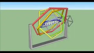 Тренажер Aerotrim (Гироскоп). Компьютерная анимация