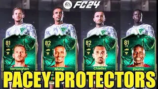 BEST PACEY PROTECTOR EVOLUTION  PLAYERS !!! | ULTIMATE TEAM | EAFC 24