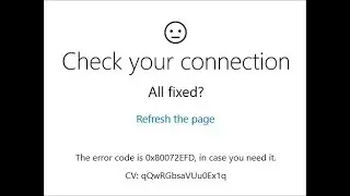 How to Fix Windows Store Error 0x80072efd