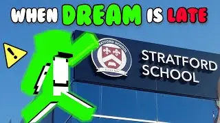 When Dream Is Late To School (Insane Parkour)