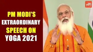 PM Modi's Extraordinary Speech On Yoga 2021 | YOYO TV Kannada