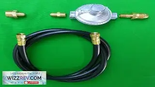 Propane Hook up Hose LP Cylinder Tank Regulator Propane Generator Rubber 12