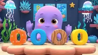 O Is for Octopus 🐙 | Literacy Mukbang&trade; | Alphabet Fun for Kids
