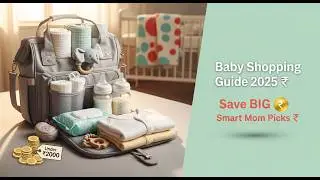 Top 10 Newborn Essentials 2025 👶 | Budget-Friendly Baby Shopping Guide for Indian Moms #newborncare