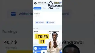 Оплачиваемая работа (я попробовал) #заработайденьгионлайн2024 #оплачиваемаяработа