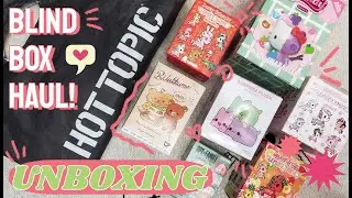 Hot Topic Blind Box Haul!! (Spy X Family, Sanrio, Tokidoki, & MORE!)
