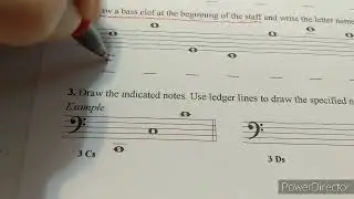 Bass Clef Ledger Lines
