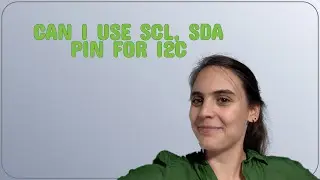 Arduino: Can i use SCL, SDA pin for I2C