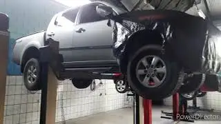 Troca de óleo de câmbio automático Mitsubishi Triton