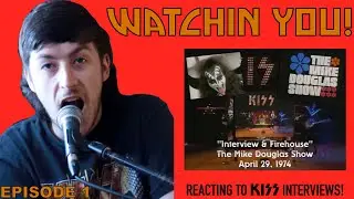 Watching Gene Simmons on Mike Douglas 1974! | WATCHIN' YOU!