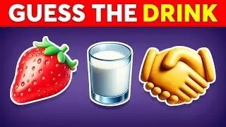 Guess The DRINK By Emoji? 🍹🥤 Mind spark technical 