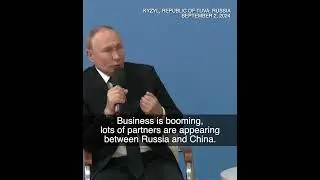 Putin: The 'little ones' in my family speak Mandarin 'fluently'