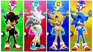 ⭐ Sonic All Characters - Coffin Dance Song (COVER) Tiles Hop EDM Rush