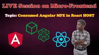 Consumed Angular MFE in React HOST