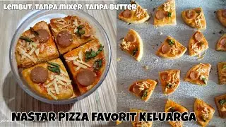Resep Nastar PIZZA , FAVORIT SETIAP LEBARAN ! brasa makan pizza versi mini !