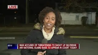 Suspect arrested for alleged threats against Selfridge air base