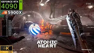 Atomic Heart PC Gameplay | RTX 4090 4K Max Settings | Ryzen 9 5900X