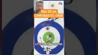 Nat 20 on Chromatic Orb #nerdimmersion #dnd #dnd5e #dungeonsanddragons #shorts