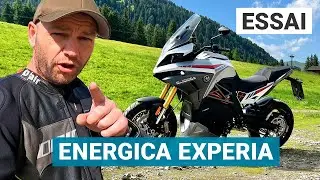 Essai Energica Experia : la 1ere moto trail routière 100% électrique !