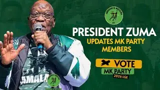 President Zuma Updates MK Party Members on Structural Organisation