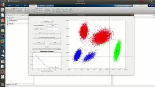 Kmeans interactive GUI tool on matlab Educational tool