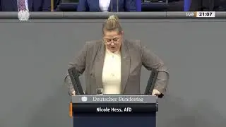 Nicole Hess AfD warnt: Regierung bereitet Krieg vor