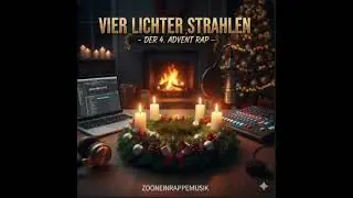 Vier Lichter Strahlen Der 4 Advent Rap ( Ankunft )