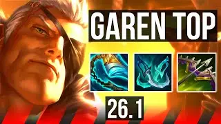 GAREN vs MALPHITE (TOP) | EUW Master | 26.1