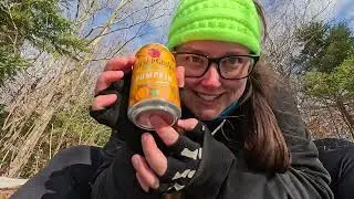 Pumpkin Spice Cider on a Winter Hike | Solo Female Hiker