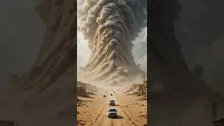 Apocalyptic Sand Tsunami Devours Everything in Its Path! #Sandstorm #NatureIsScary #Disaster